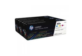 HP 305A Multipack Standard Capacity Toner Cartridge 3x 2.6K pages for HP LaserJet Pro M351/M375/M451/M475 - CF370AM
