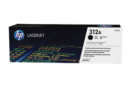 HP 312A Black Standard Capacity Toner Cartridge 2.4K pages for HP Color LaserJet Pro M476 - CF380A