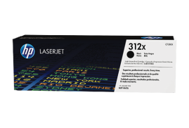 HP 312X Black High Yield Toner Cartridge 4.4K pages for HP Color LaserJet Pro M476 - CF380X