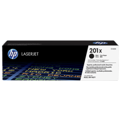 HP 201X Black High Yield Toner Cartridge 2.8K pages for HP Color LaserJet Pro M252/M274/M277 - CF400X Image