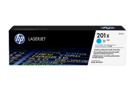 HP 201X Cyan High Yield Toner Cartridge 2.3K pages for HP Color LaserJet Pro M252/M274/M277 - CF401X
