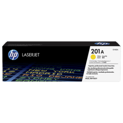 HP 201A Yellow Standard Capacity Toner Cartridge 1.4K pages for HP Color LaserJet Pro M252/M274/M277 - CF402A Image