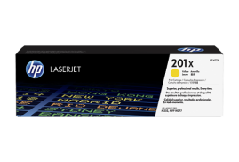 HP 201X Yellow High Yield Toner Cartridge 2.3K pages for HP Color LaserJet Pro M252/M274/M277 - CF402X