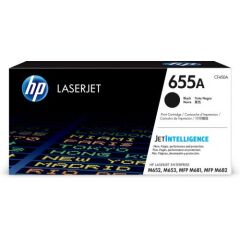 HP 655A Black Standard Capacity Toner Cartridge 12.5K pages for HP Color LaserJet Enterprise M652/M653/MFP M681/MFP M682 - CF450A Image