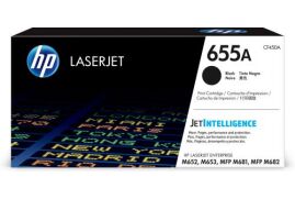 HP 655A Black Standard Capacity Toner Cartridge 12.5K pages for HP Color LaserJet Enterprise M652/M653/MFP M681/MFP M682 - CF450A