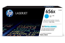 HP 656X Cyan High Yield Toner Cartridge 22K pages for HP Color LaserJet Enterprise M652/M653 - CF461X