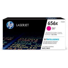 HP 656X Magenta High Yield Toner Cartridge 22K pages for HP Color LaserJet Enterprise M652/M653 - CF463X Image