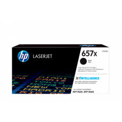 HP 657X Black High Yield Toner Cartridge 28K pages for HP Color LaserJet Enterprise MFP M681/MFP M682 - CF470X Image