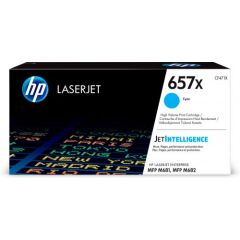 HP 657X Cyan High Yield Toner Cartridge 23K pages for HP Color LaserJet Enterprise MFP M681/MFP M682 - CF471X Image