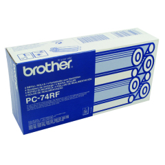 Brother Thermal Transfer Ink Ribbon (Pack of 4) PC74RF Image