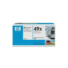 HP 49X Black High Yield Toner Cartridge 6K pages for HP LaserJet 1160/1320/3390/3392 - Q5949X Image