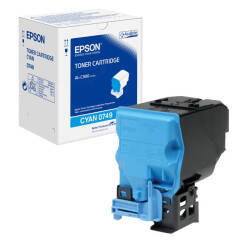 OEM Epson C13S050749 Cyan Toner Cart 8k8 Image