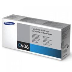 Samsung CLTC406S Cyan Toner Cartridge 1K pages - ST984A Image