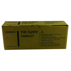 Kyocera Yellow TK-520Y Toner Cartridge Image