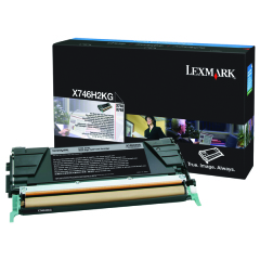 Lexmark Black Toner Cartridge High Yield X746H2KG Image