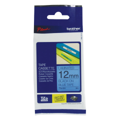 Brother P-Touch 12mm Black on Blue TZE531 Labelling Tape TZE531 Image