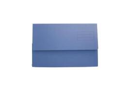 Exacompta Guildhall Document Wallet Foolscap Blue (Pack of 50)