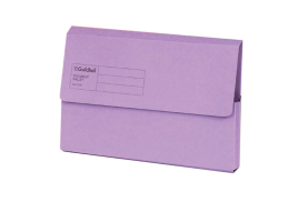 Exacompta Guildhall Document Wallet Foolscap Violet (Pack of 50) GDW1-VLT