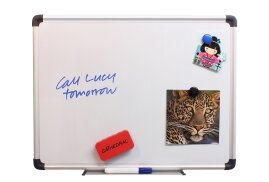 Cathedral Magnetic Whiteboard Aluminium Frame 600x900mm - WALWB60