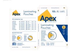 ValueX Laminating Pouch A3 2x75 Micron Gloss (Pack 100) 6001901