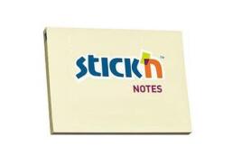 ValueX Stickn Notes 38x51mm 100 Sheets Pastel Yellow (Pack 12) 21003