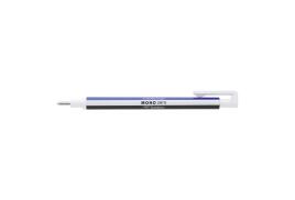 Tombow MONO Zero Refillable Eraser Pen Round Tip White with White/Blue/Black Barrel - EH-KUR