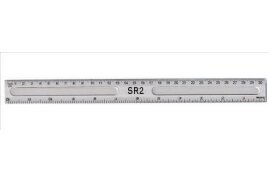 ValueX Plastic Ruler 30cm Clear (Pack 20) - 796500