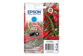 Epson Chillie 503 Cyan Ink Singlepack Ink - C13T09Q24010