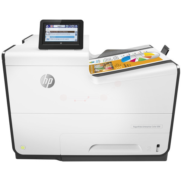 HP PageWide Enterprise Color 556 dn Printer Ink